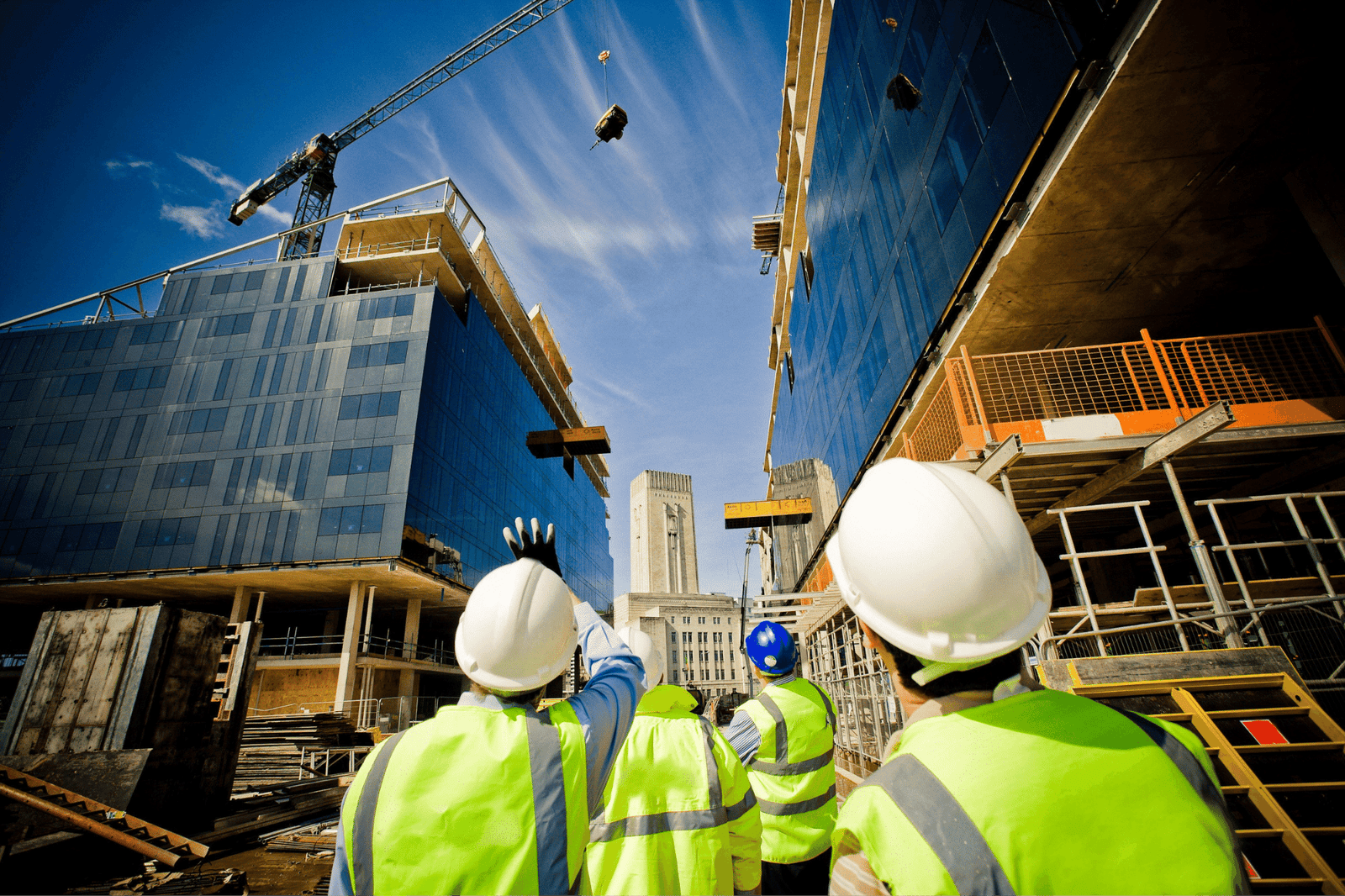 Engineers at site